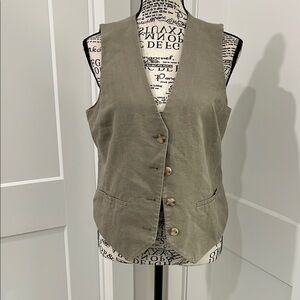 Stylish Tan Women's Vest